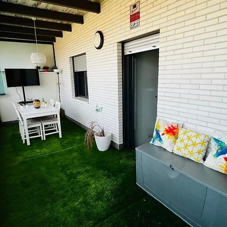 Atico Con Piscina Y Vistas Al Mar Habitat Litoral Lägenhet Málaga Exteriör bild