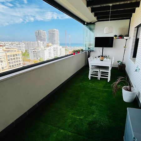 Atico Con Piscina Y Vistas Al Mar Habitat Litoral Lägenhet Málaga Exteriör bild