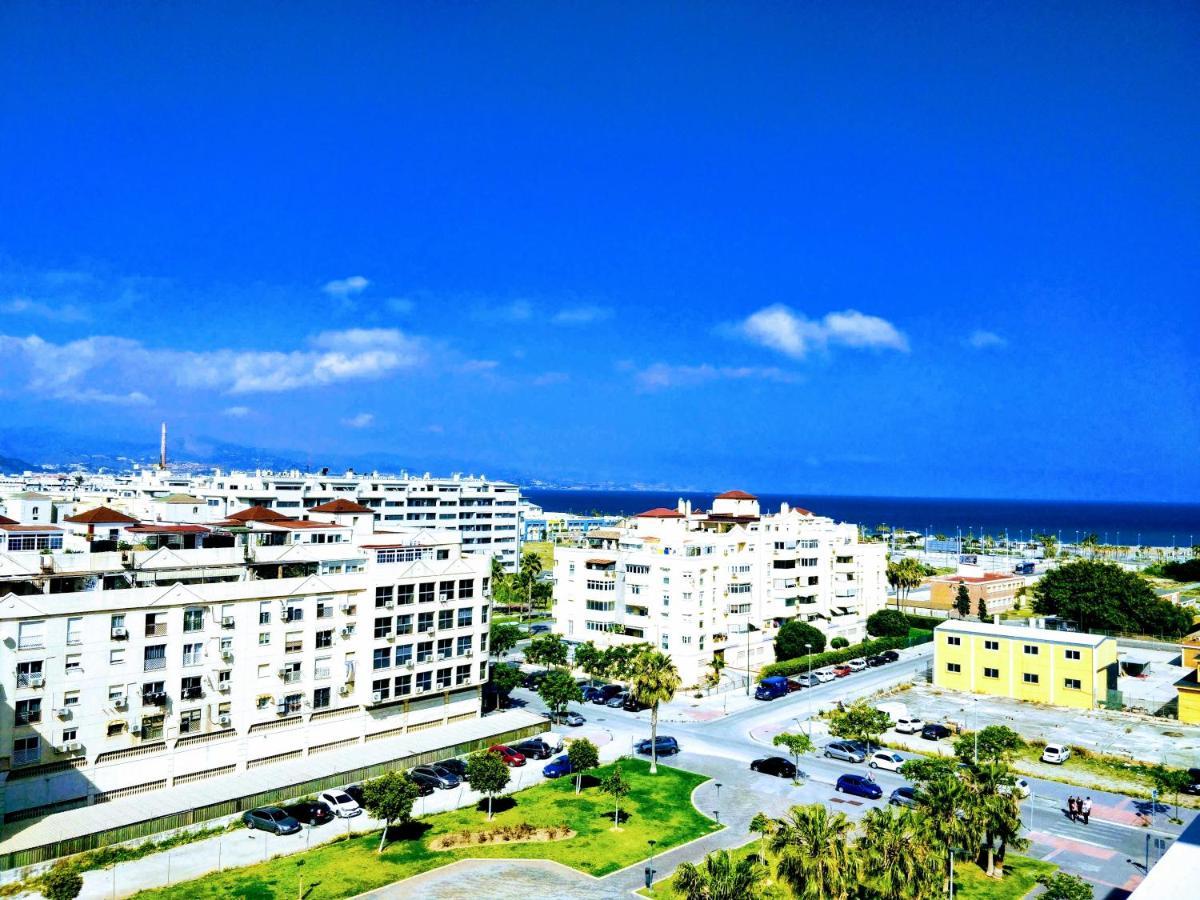 Atico Con Piscina Y Vistas Al Mar Habitat Litoral Lägenhet Málaga Exteriör bild